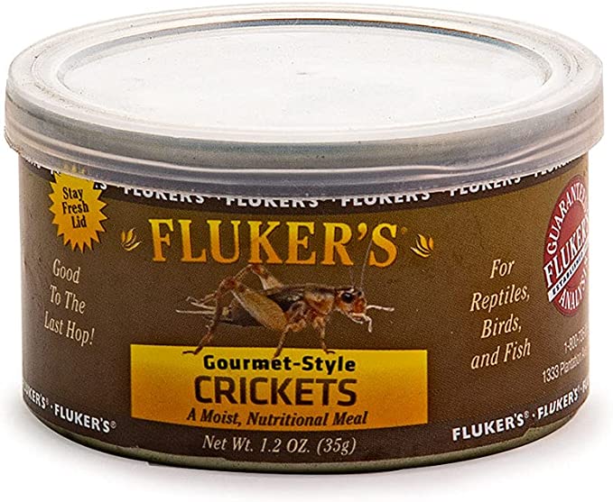 Fluker's Gourmet Canned Food for Reptiles, Fish, Birds and Small Animals