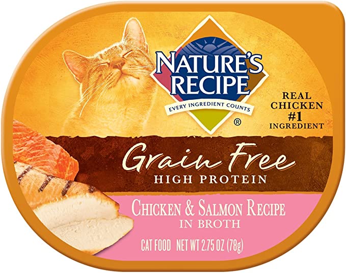 Nature's Recipe Grain Free Wet Cat Food, 2.75 Ounce (Pack of 24)