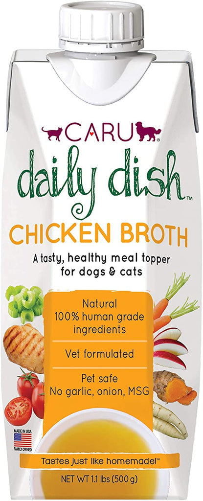 Broth Meal Topper for Dogs and Cats, Chicken - 1.1 lbs