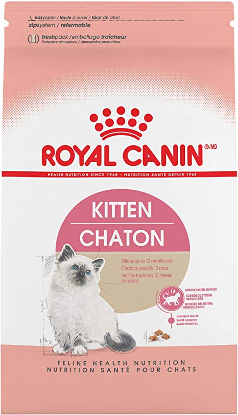 Royal Canin Feline Health Nutrition Dry Food for Young Kittens, 15 lb bag