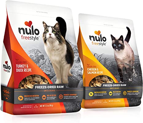 Nulo Freestyle Freeze Dried Raw Cat Food Grain Free Cat Food with Pr Mutty Cat