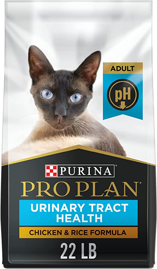 Purina Pro Plan Urinary Tract Cat Food, Chicken and Rice Formula - 22 lb. Bag