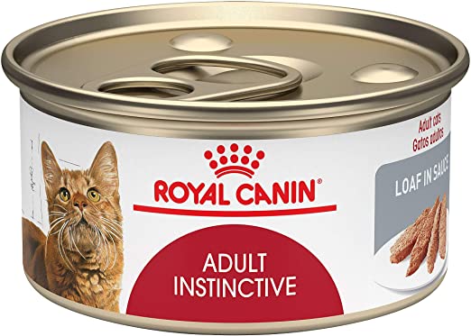 Royal Canin Adult Instinctive Loaf in Sauce Wet Cat Food, 3 oz., Case of 24, 24 X 3 OZ