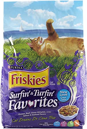 Friskies Surfin & Turfin Favorites - 3.15 Lb