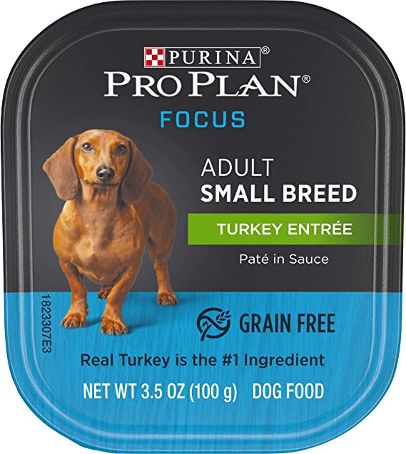 Purina Pro Plan High Protein, Grain Free Small Dog Adult Wet Dog Food Pate