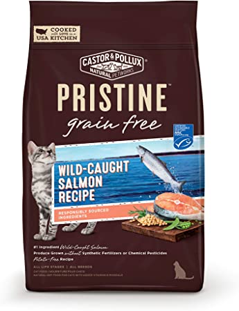 Castor and Pollux Pristine Grain Free Wild-Caught Salmon Recipe