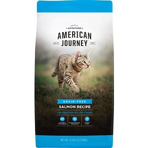 American Journey Salmon Recipe Grain-Free Dry Cat Food, 5-lb bag