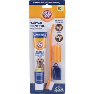 Arm & Hammer Tartar Control Banana Mint Dog Dental Kit