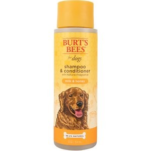 Burt's Bees Milk & Honey Dog Shampoo & Conditioner, 12-oz bottle