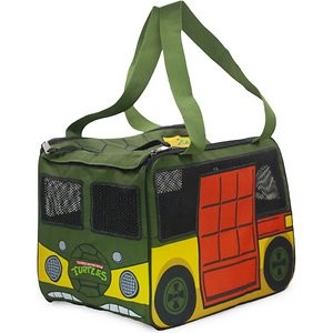 Buckle-Down TEENAGE MUTANT NINJA TURTLES Party Wagon Van Dog & Cat Carrier