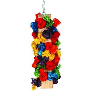 Caitec Featherland Paradise Sisal Preening Pole Bird Toy