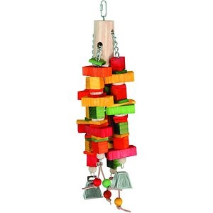 Caitec Featherland Paradise Chewin Log Bird Toy