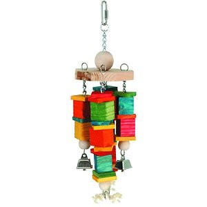 Caitec Featherland Paradise Wind Chime Bird Toy