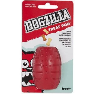 Dogzilla Treat Pod Dog Toy, Small