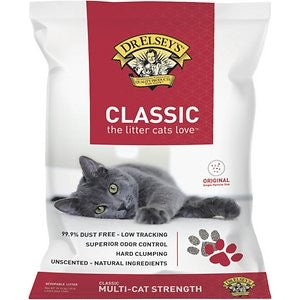 Dr. Elsey's Precious Unscented Clumping Clay Cat Litter, 40-lb bag