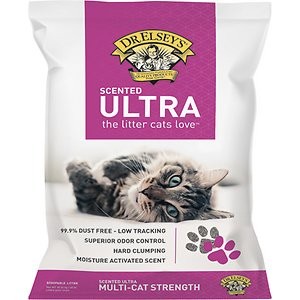 Dr. Elsey's Precious Ultra Scented Clumping Clay Cat Litter, 40-lb bag