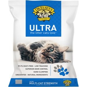 Dr. Elsey's Precious Cat Ultra Unscented Clumping Clay Cat Litter, 20-lb bag