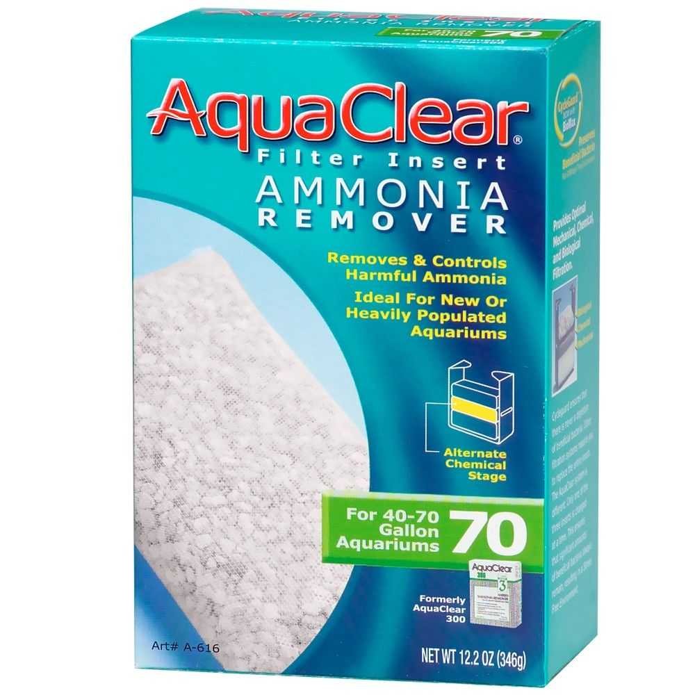 EntirelyPets Pharmacy AquaClear 70 Filter Insert Ammonia Remover (12.2 oz)