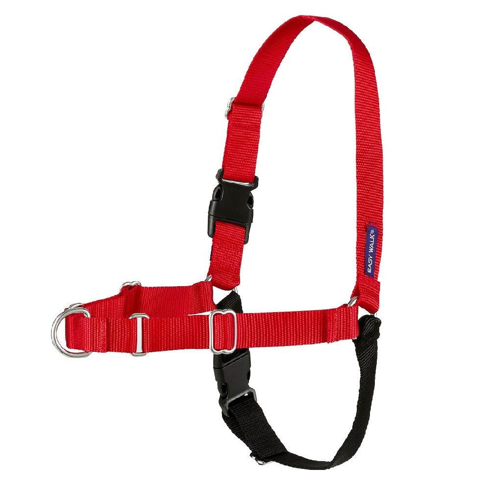 EntirelyPets Pharmacy Petsafe Easy Walk Harness - Red/Black (Medium)