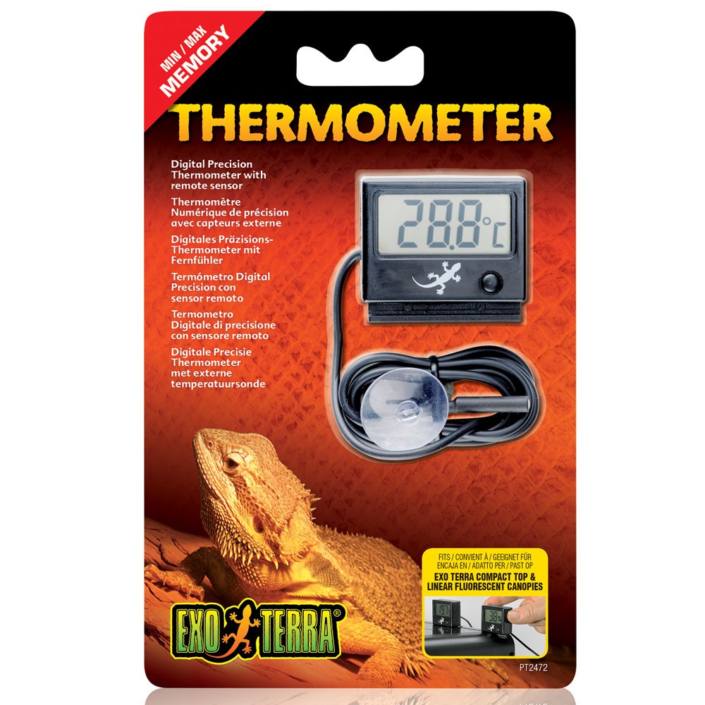 EntirelyPets Pharmacy Exo Terra Digital Thermometer w/Probe