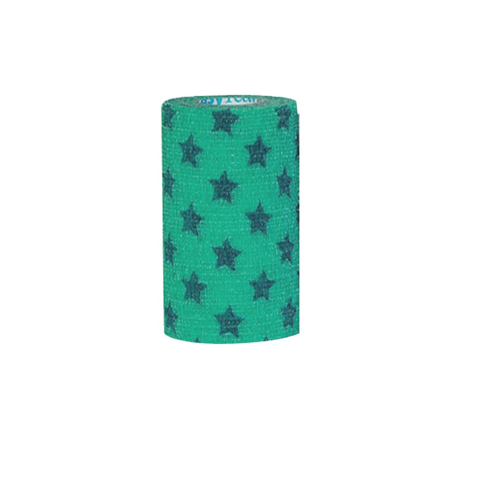 EntirelyPets Pharmacy PetFlex 4 x 5 yds. - Stars Print Green