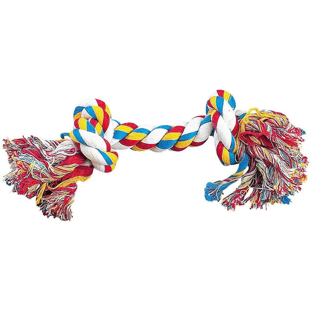 EntirelyPets Pharmacy Zanies Two-Know Rompin' Rope Bone - 10"