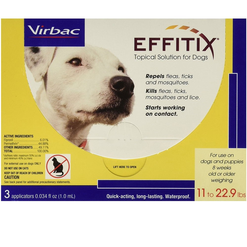 EntirelyPets Pharmacy Effitix Topical solution for Dogs 11-22.9 lbs. - 3 Months