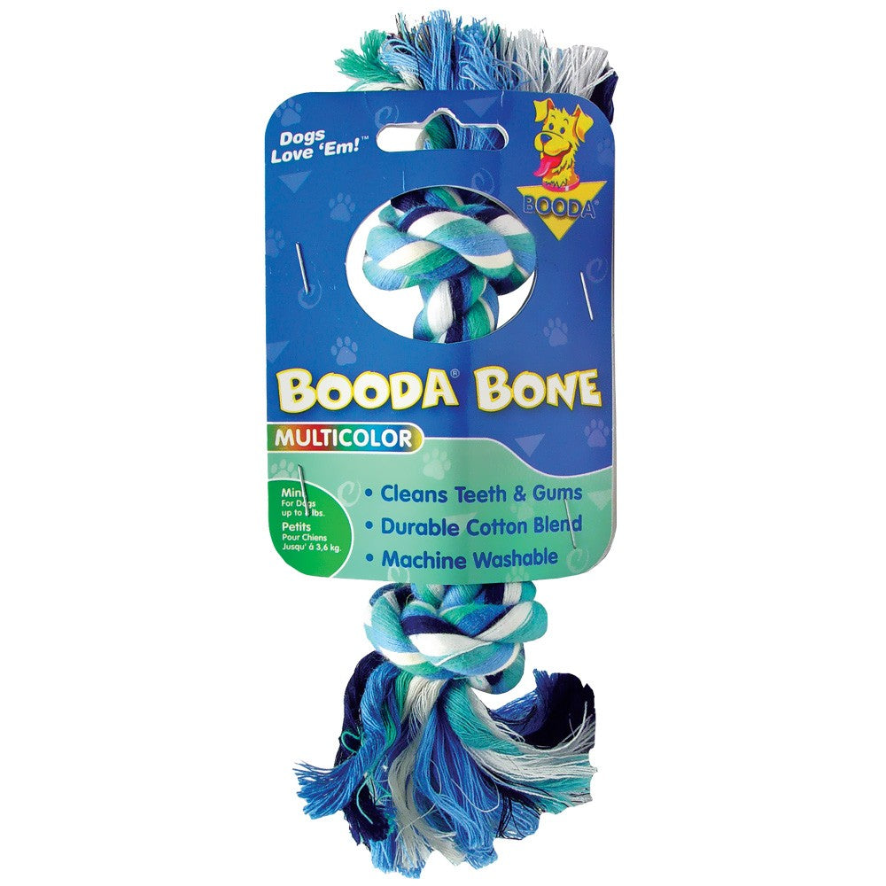 EntirelyPets Pharmacy Booda Bone - Two Knot Rope Dog Toy (X-Small)