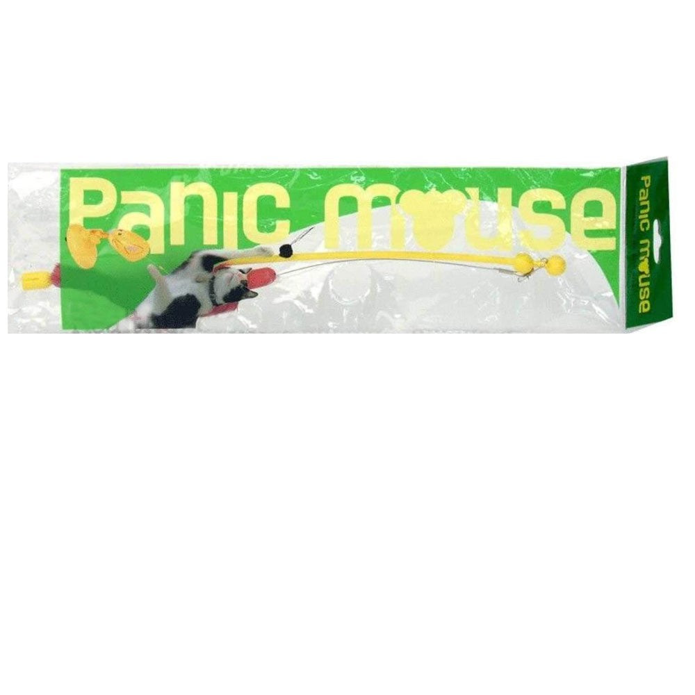 EntirelyPets Pharmacy Panic Mouse Undercover Feather Replacement Wand