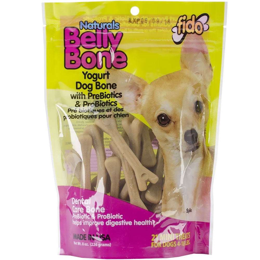 Fido Dental Care Belly Bones (Mini 21 Pack)