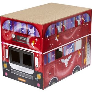 Frisco Magic Bus Cardboard Cat House