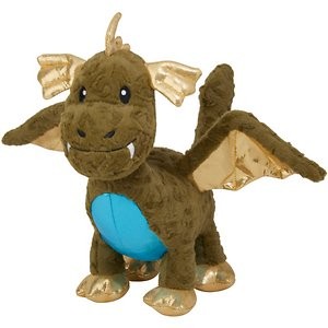 Frisco Magic Asphodel the Dragon Plush Squeaky Dog Toy