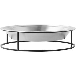 Frisco Elevated Non-skid Stainless Steel Dog & Cat Bowl, Silver, 18 Cups