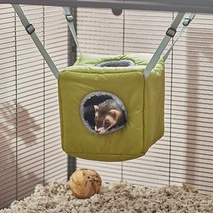 Frisco Small Pet Forest Plush Hanging Cube