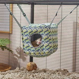 Frisco Small Pet Geometric Plush Hanging Cube