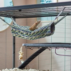 Frisco Small Pet Geometric Plush Hanging Tunnel