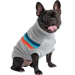 GF Pet Alpine Dog Sweater, Grey Mix, XX-Large