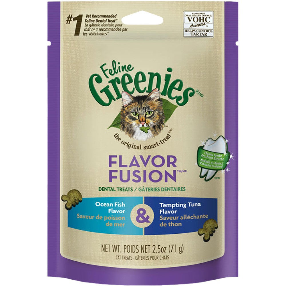 Greenies Feline Greenies Dental Cat Treats - Fish & Tuna Flavor (2.5 oz)