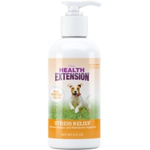 Health Extension Stress Relief Dog Supplement, 8-oz bottle