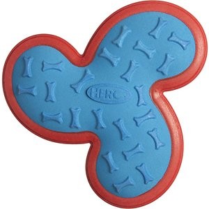 HeroDog Outer Armor Propeller Dog Toy, Blue