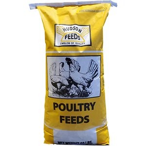 Hudson Feeds Poultry Feeds Cage Layer Complete Poultry Feed, 50-lb bag