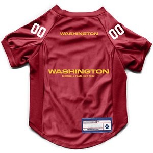 Littlearth NFL Stretch Dog & Cat Jersey, Washington Football Team, X-Small