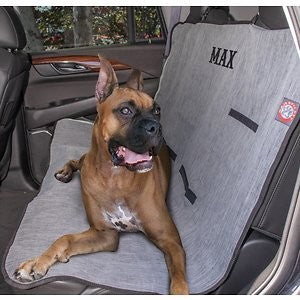 Majestic Pet Personalized Bench Seat Cover, Grey