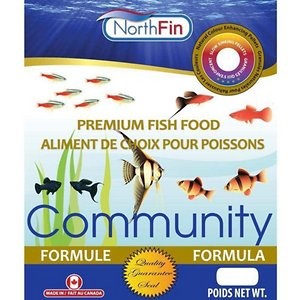 NorthFin Community Formula 0.5 mm Sinking Pellets Fish Food, 2.5-kg bag