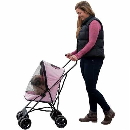 Pet Gear Travel Lite Pet Stroller, PINK - Pet Gear TL8150PK