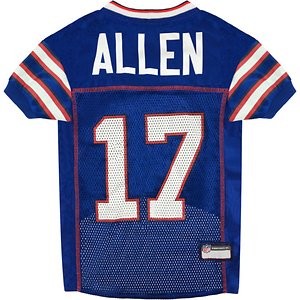 Pets First Josh Allen Dog Jersey, X-Small