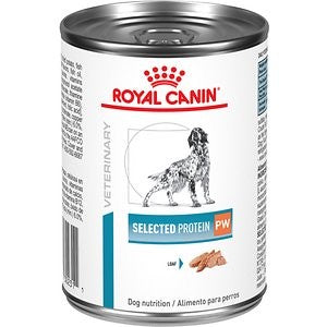 Royal Canin Veterinary Diet Selected Protein Adult PW Canned Dog Food, 13.5-oz, case of 24