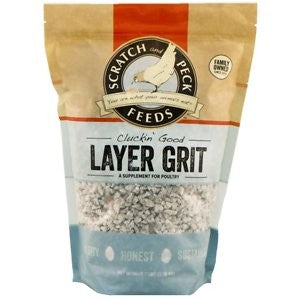 Scratch and Peck Feed Cluckin' Good Layer Grit Chicken Supplement, 7-lb bag