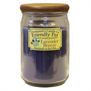 Thompson's Candle Co. Lavender Breeze Scented Friendly Pet Candle