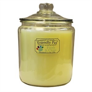 Thompson's Candle Co. Fresh & Clean Scented Friendly Pet Heritage Jar 3 WickCandle